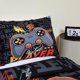 thumbnail image 3 of Boys -Gamer- Duve-t Cover- Set 3 Pieces T-win G-ame Pl-ayer W-hite Bedd-ing Sets- with 1- Duvet- Cover 2 Pillowcases, 3 of 5