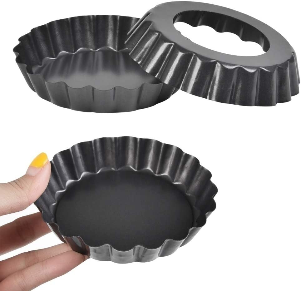 Genérico - Moldes Tartas Moldes Tartaleta Desmontable Individual 8Cm