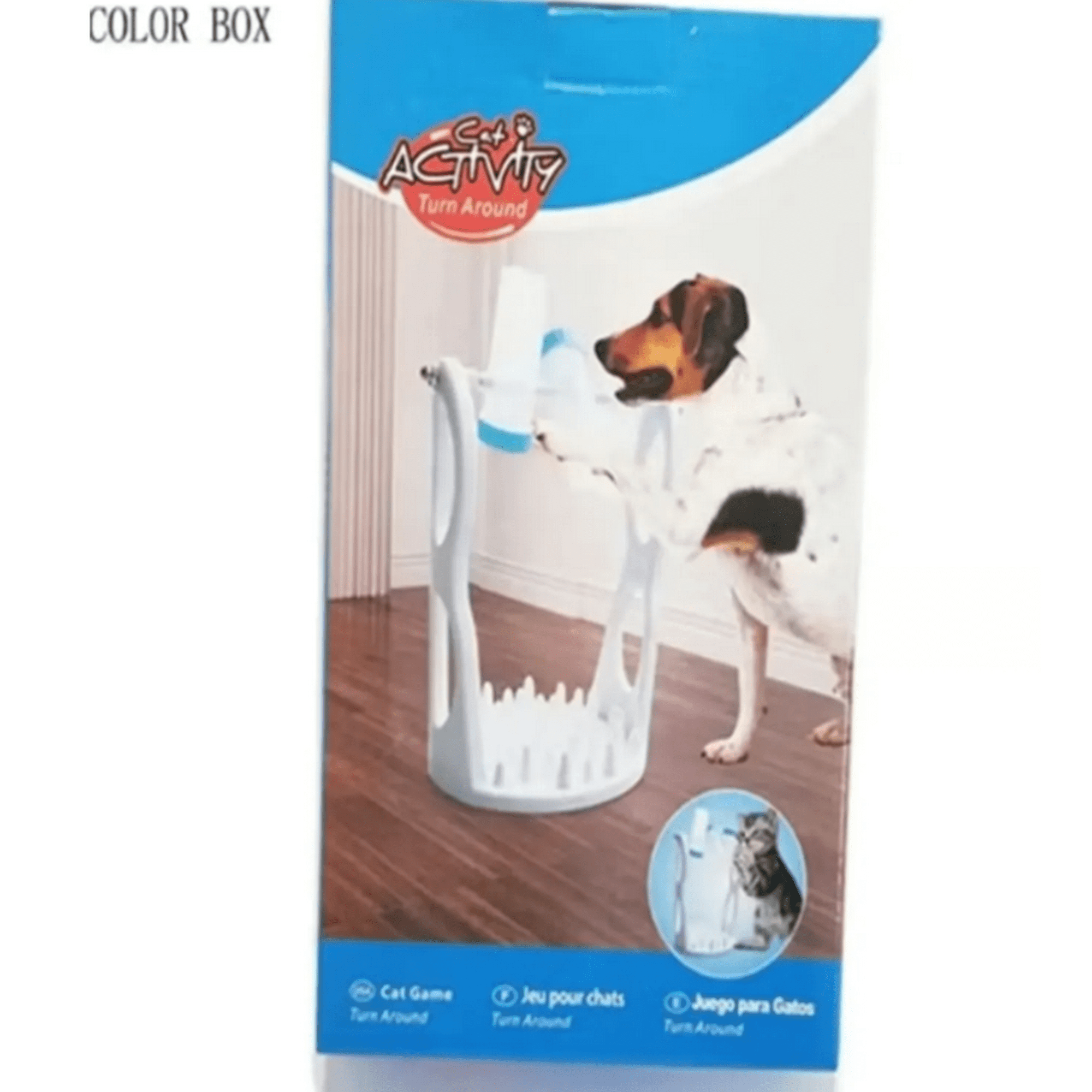 Genérico - Juguetes Mascotas Plato Giratorio Vaso Alimentación Lenta