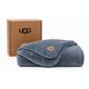thumbnail image 1 of Manta UGG 167 cm x 228 cm de felpa azul, 1 of 9
