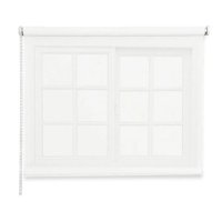 Importclick - Cortina Roller Rustica Deluxe 80X160 Cm Blanco