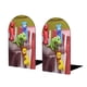 thumbnail image 1 of Gang Beasts Sujetalibros decorativos temáticos, tope para estantería con base antideslizante, uso dual para hogar y oficina - 2 piezas, 1 of 6