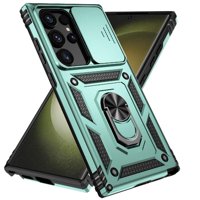 Estuche Gangxun Para Samsung Galaxy S24 Ultra, Soporte Giratorio 360°, Estilo Mecánico Y Magnético