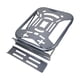 thumbnail image 2 of Portaequipajes Trasero Para Motocicleta, Estante De Almacenamiento Trasero Resistente Al Desgaste, Color Plateado, 2 of 5