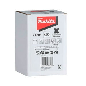 Broca Sds Plus Estándar De 8 Mm X 110 Mm Makita D-61640