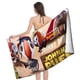 thumbnail image 4 of Johnny Puff Toalla de playa de secado rápido con diseño temático, regalo para mujeres y niñas, ideal para cumpleaños, fans, amantes de la música, uso en la playa o al aire libre, 78 × 150 cm, 4 of 6