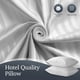 thumbnail image 3 of Pillows Hotel Grand King, tamaño 500 hilos, 100% algodón, juego de 2, 3 of 4