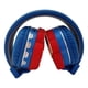 thumbnail image 3 of Auriculares inalámbricos Bluetooth 5.3 para niños, 60 horas de reproducción, volumen limitado (85/110 dB), supraaurales, plegables, con protección, con cable, micrófono auxiliar integrado, para niños, 3 of 5