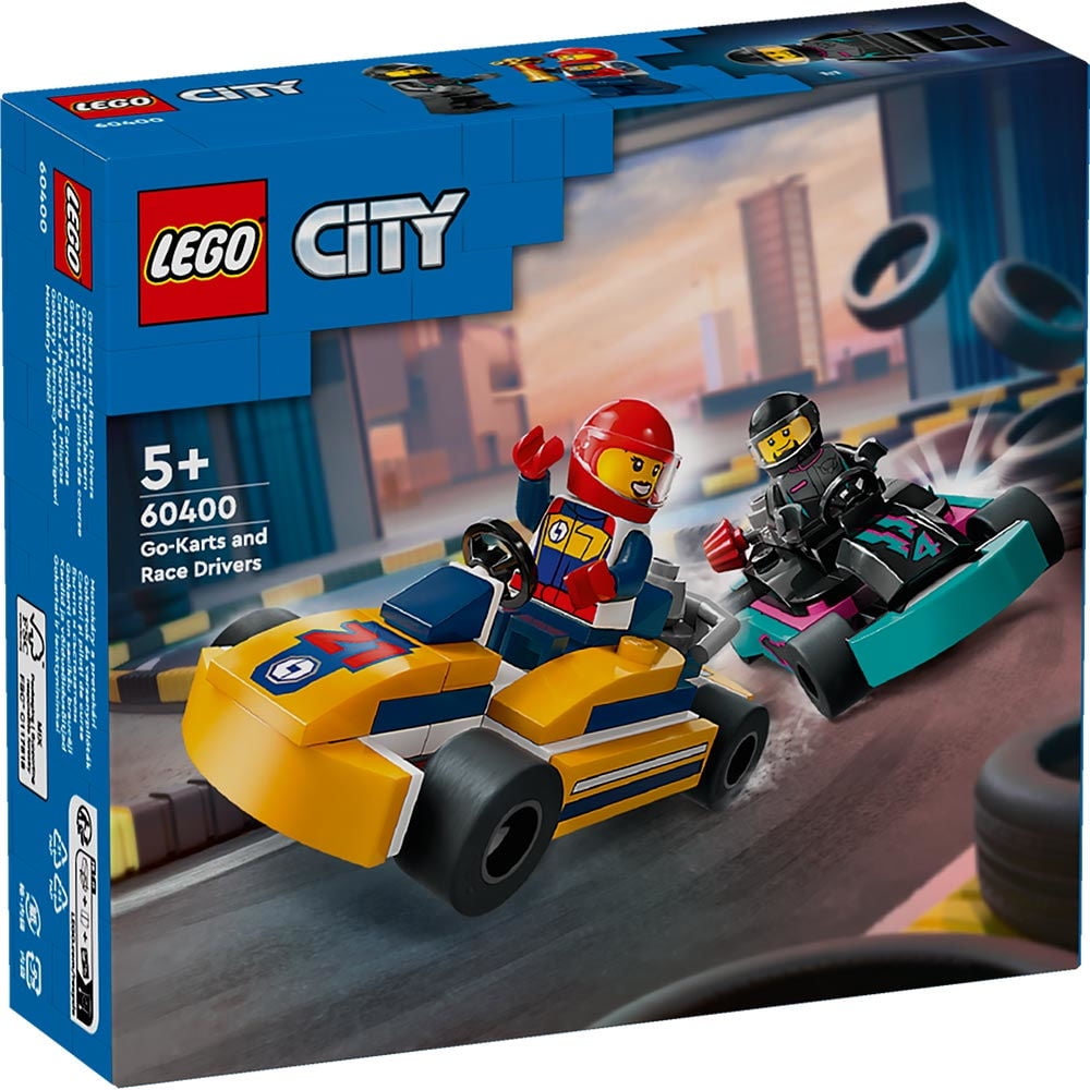Bloques De Construcción Lego City Go-Karts (60400)