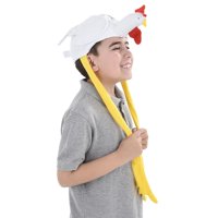 Rhode Island Novelty - Chicken Hat Rhode Island, Novedoso, Para Niños Mayores De 3 Años