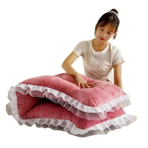 Crusec - Cojin Cabecera Respaldo De Cama Almohada De Terciopelo