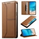 thumbnail image 1 of Funda tipo cartera con bloqueo RFID para Samsung Galaxy S21 cubierta magnética de cuero con tapa y soporte Marrón, 1 of 6