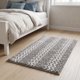 thumbnail image 4 of REGALWOVEN Alfombras de Baño Ultra Suaves Absorbentes Antideslizantes Lavables a Máquina Alfombra de Baño de Chenilla para Ducha, Decoración del Hogar Gris 24" x 16", 4 of 7
