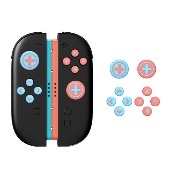 Cabezales de Silicona para Controlador de Juegos L/R de Nintendo Switch 2 Reemplazos para D-Pad Dirección
