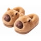 thumbnail image 1 of Pantuflas niños capibara peluche marrón invierno talla 36, 1 of 3