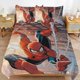 thumbnail image 2 of The Amazing Spiderman 3 Piece Sets Full/Queen Size - Reversible Microfiber Quilts with 2 Shams Soft Lightweight Bedspread Coverlet Comforter for All Season Bed Sheets, 2 of 5