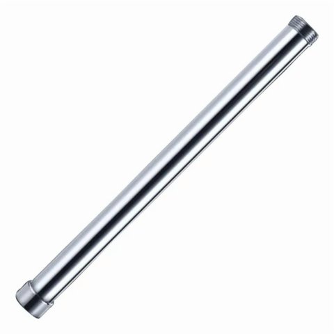 Genérica - Extensión Cromada Para Columna De Ducha De 30Cm. Plata Brillante