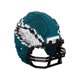 thumbnail image 1 of Juego de réplicas de cascos 3D FOCO Philadelphia Eagles NFL, 1 of 4