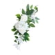 thumbnail image 4 of Adornos Florales Artificiales De La Guirnalda De La Puerta De La Pared Del Jardín De La Puerta Del Botín, 4 of 5