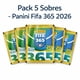 thumbnail image 3 of Pack 5 Sobres - Panini Fifa 365 2026, 3 of 4