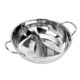 thumbnail image 3 of Acero Inoxidable Chino Olla Caliente Doble Sitio Hogar Cocina Utensilios De Cocina 30 Cm, 3 of 3