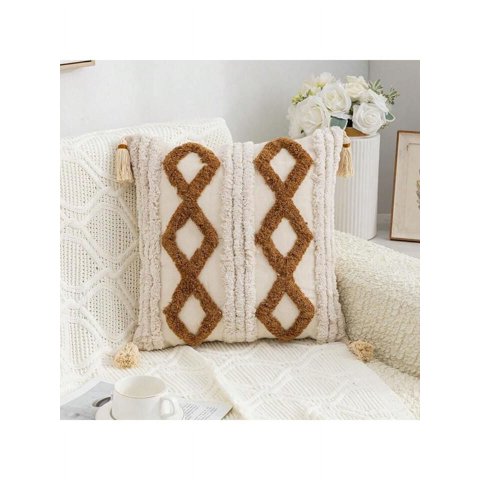 Genérico - Set 4 Funda Para Cojin Modelo Boho 45X45 B3