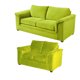 thumbnail image 2 of Living Ancona 3C-2C Tela Velvet Pistacho, 2 of 4
