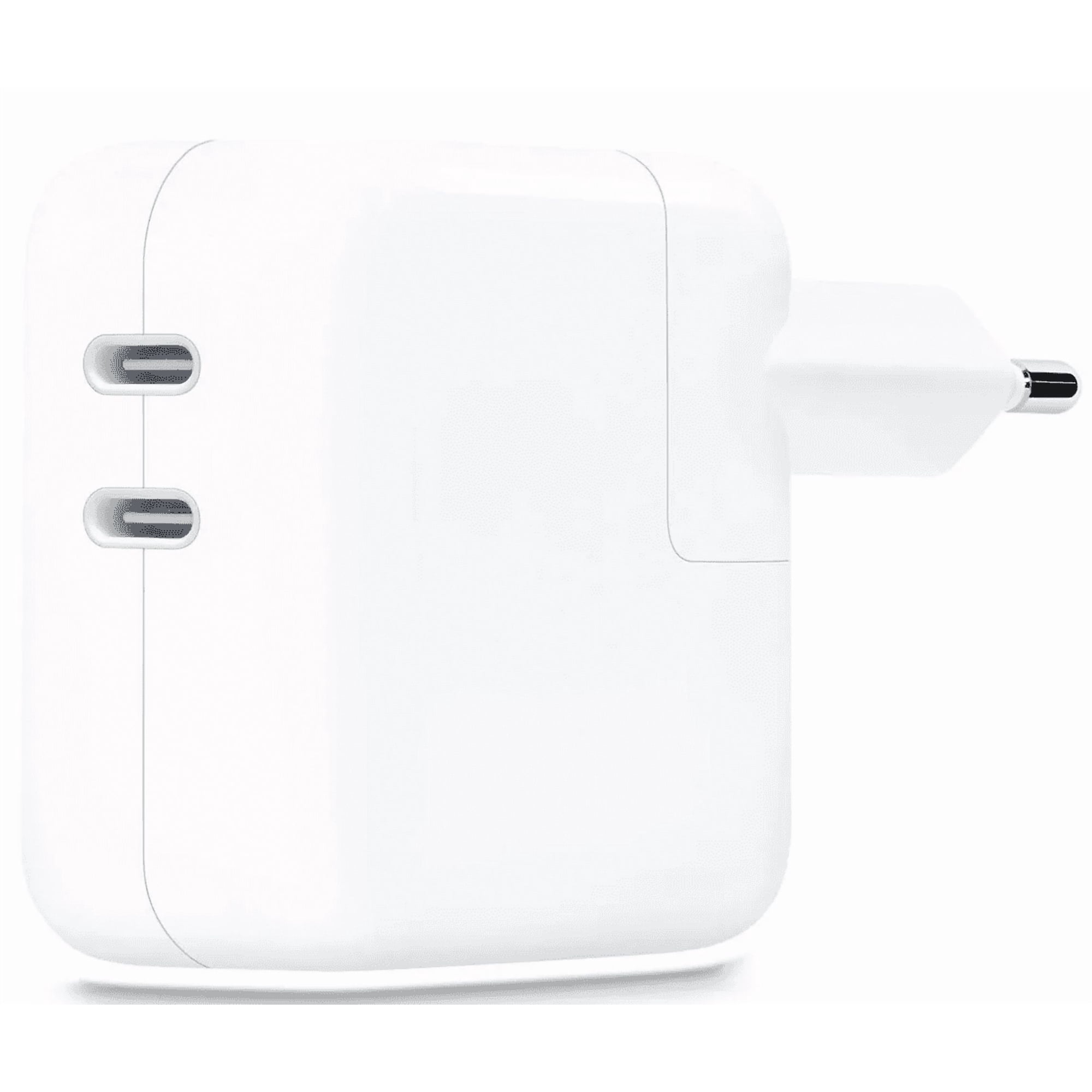 Adaptador De Corriente Apple Doble Usb-c 35w Blanco