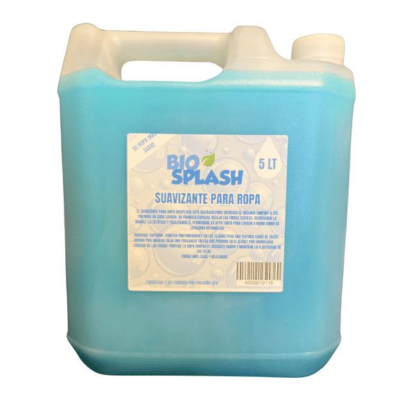 Suavizante Ropa Concentrado Fresh Biosplash 5 litros