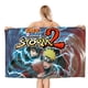 thumbnail image 1 of NARUTO Toalla de playa de secado rápido con diseño temático, regalo para mujeres y niñas, ideal para cumpleaños, fans, amantes de la música, uso en la playa o al aire libre,78*160cm, 1 of 6