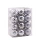 thumbnail image 1 of Adornos de bolas navideñas Hallmark Silver, juego de 24, 1 of 4