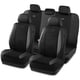 thumbnail image 1 of Fundas de Asiento Skechers con Espuma Viscoelástica Negro – Juego Completo, 1 of 7