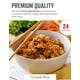 thumbnail image 4 of Suministro de Alimentos de Emergencia ReadyWise 48 Porciones Sin Gluten, 4 of 6
