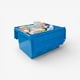 thumbnail image 1 of Cajas plasticas logisticas 56 Lts - Azul Mod 56C, 1 of 6