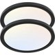 thumbnail image 1 of Luminaria hykolity Panel Plano Redondo de 12" 24W 3CCT Negro, 1 of 8