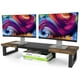 thumbnail image 1 of Soporte de monitor WESTREE Dual de madera y acero para 2 monitores, 1 of 3