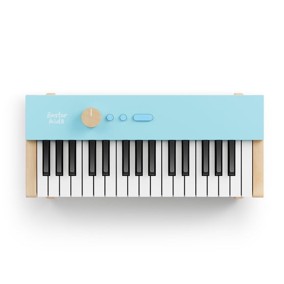 Piano para Niños Eastar Kido V-10 32 Teclas Digital Azul Claro
