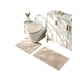 thumbnail image 1 of Set de Baño Relieve Cojunto de 3 piezas Beige, 1 of 3