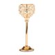 thumbnail image 4 of Candelabro De Cristal Candelabro Candelabro Centro De Mesa Banquete Dorado 26.5cm, 4 of 5