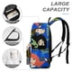 thumbnail image 4 of Kim Possible-theme Backpack, Campus style schoolbag Bookbag with Adjustable Shoulder Straps And Large Zip Compartment, Unisex Travel Bags.42x30x15cm, 4 of 6