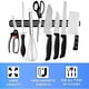 thumbnail image 4 of Porta cuchillos de cocina magnético 2 piezas 33 cm barra magnética cuchillos herramientas barra magnética porta cuchillos imán pared cuchillo porta cuchillos magnético barra magnética, 4 of 5