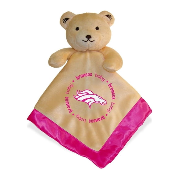 Manta para bebé con diseño de oso de peluche de la NFL de los Denver Broncos