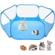 thumbnail image 1 of Jaula para animales pequeños , corral transpirable y transparente para mascotas, cerca de ejercicio para exteriores e interiores, cerca portátil para cobayas, conejos, hámsteres, chinchillas y eriz, 1 of 6