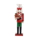 thumbnail image 3 of Figura De Cascanueces De Madera, Juguete Artesanal De 14 Pulgadas Para Chimenea, Decoración Festiva, Estilo D, 3 of 5