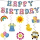 thumbnail image 1 of Banner Colgante En Espiral Con Dibujos Animados Para Niñas Profesora De Inglés, 1 of 7