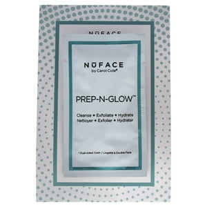 Nuface - Paño De Limpieza Con Textura Prep-N-Glow De Para Mujer - Paños