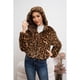 thumbnail image 2 of Chaqueta Corta Mujer Manga Larga Peluda Animal Print 6096, 2 of 4