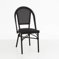 Klik Muebles - Silla Bistro Parisina Textileno - Negro