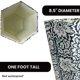 thumbnail image 4 of Cesto de basura Fern Trail de 12,49 L, pequeño bloque decorativo impreso, 4 of 9