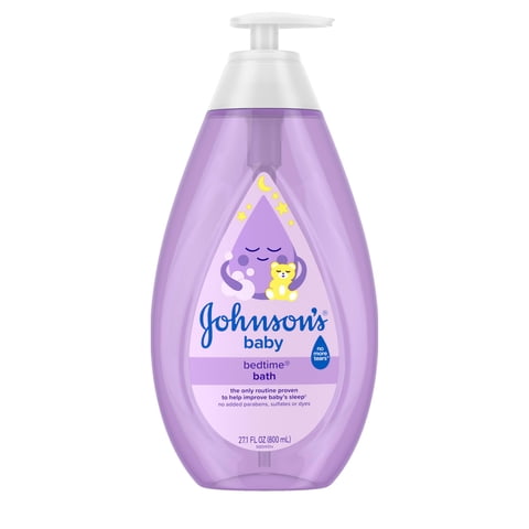 Johnson'S Baby - Baby Bath Johnson'S Bedtime Con Aromas Relajantes De Calma Natural, 800 Ml